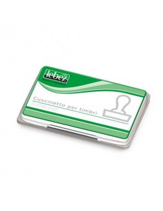Cuscinetto per timbri Lebez 7x10 cm colore blu - 1480-BL