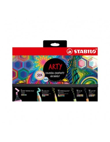 Stabilo Colorful Arty Creative set pastel - conf. 50 pz - 77/6-2-20
