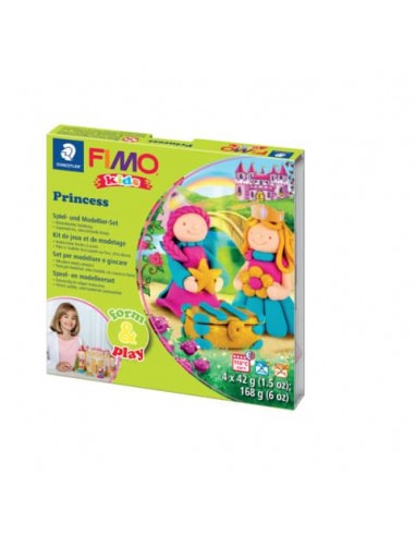 Kit Staedtler Fimo Kids Form&Play - soggetto principessa - 8034 06 LY
