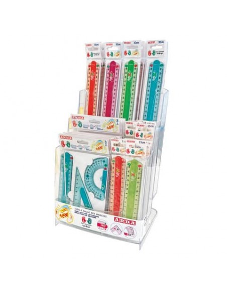 Espositore 45 articoli Arda Left&Right - mini-set e righe - 117ESP