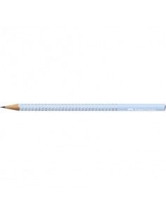 Matita in grafite Faber-Castell Sparkle colore fusto blu cielo - conf. 12 pezzi - 118251