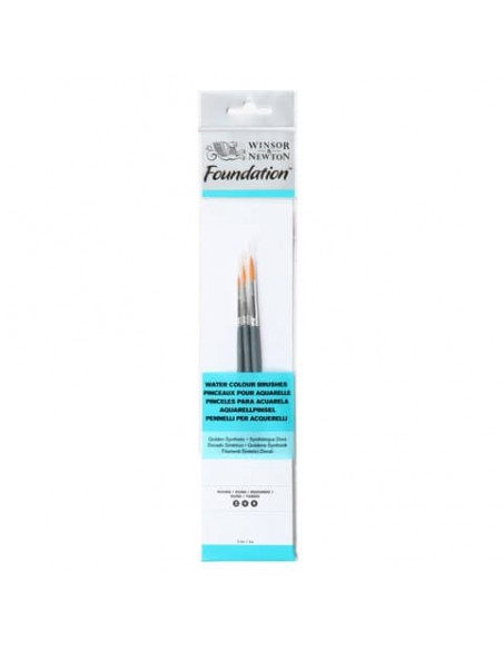 Set 3 pennelli Winsor&Newton tondi n° 2/4/6 - 5295010