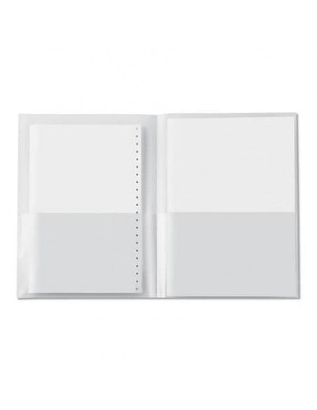 Caretellina Sei Rota Poli 300 in PP opaco - A4 - con tasche - conf. 5 pz - 21x29