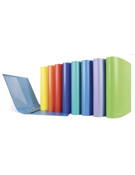 Raccoglitore ad anelli Sei Rota Like! A4 colori assortiti - 4 anelli Ø 30 mm - 36953190