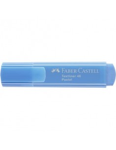 Evidenziatore Faber-Castell Textliner 1546 - conf. 10 pz - colore pastel oltremare - 154668