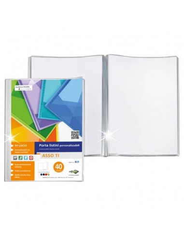 Portalistino Sei Rota ASSO TI 15x21 cm 80 buste trasparente - 57268000