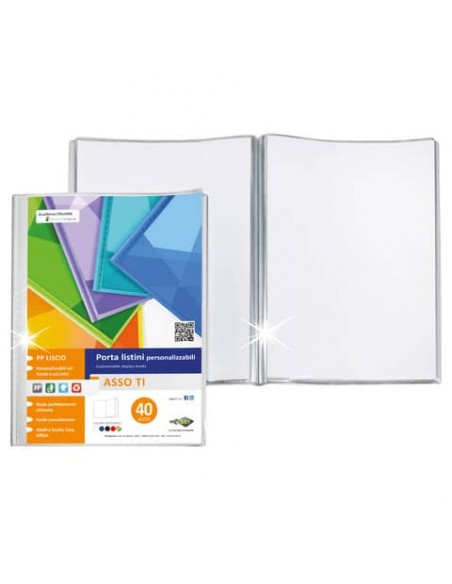 Portalistino Sei Rota ASSO TI 15x21 cm 80 buste trasparente - 57268000