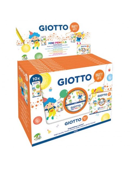 Set mini pencils Giotto party in conf. da 10 pezzi F312000