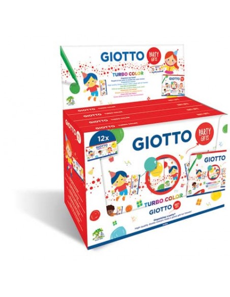 Set Giotto turbo color party in conf. da 12 pezzi F314000