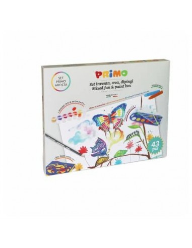 Special box disegno Primo - 43 pezzi - colori assortiti PAINTSET1