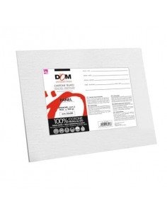 Cartone telato per pittura DOM 300 g 35x50 cm - bordo 3 mm - 354/3550