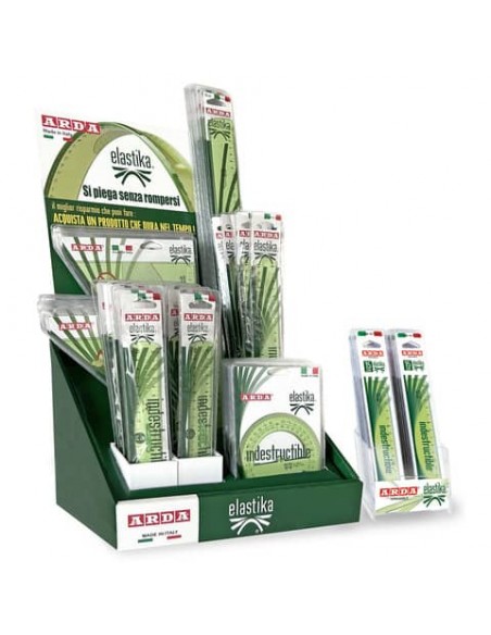 Espositore 61 articoli assortiti  Arda Elastika - righe