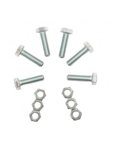 Bulloni con dadi Emi M6 x 30 mm - conf. 6 pezzi - 8101390