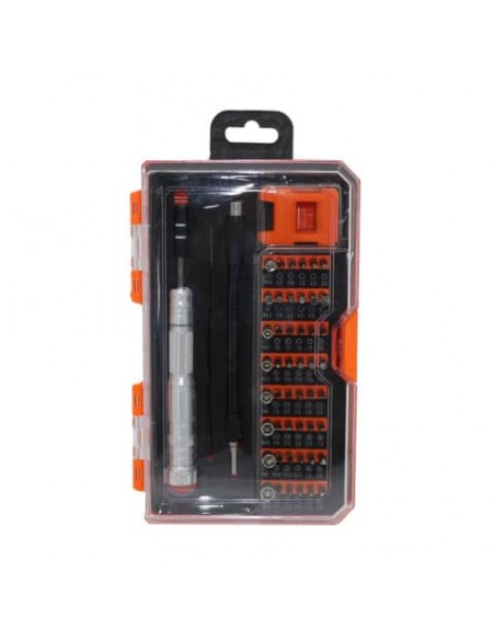 Kit cacciaviti di precisione Emi con 52 pezzi puntali - 8104462