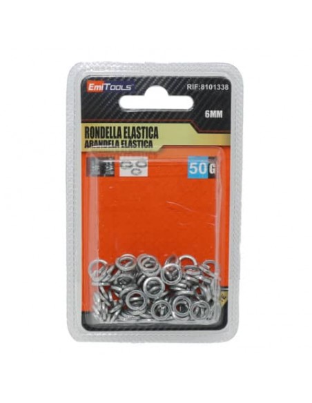 Rondelle spaccate Emi per bulloni M6 - conf. da 50 grammi - 8101338