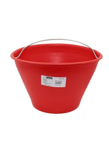 Secchio da muratore Emi - Ø 34 cm - 8 litri - colore rosso - 8109148