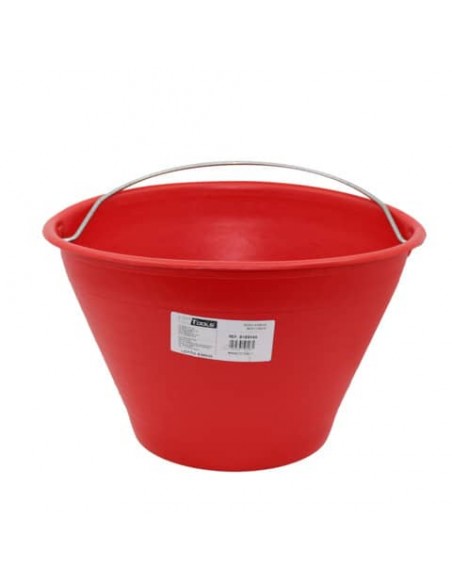 Secchio da muratore Emi - Ø 34 cm - 8 litri - colore rosso - 8109148