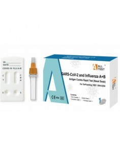 Test rapido Covid + influenza A-B Alltest 3 in 1 ISIN-525H