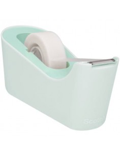 Dispenser per nastro adesivo Scotch® Magic™ Classic menta  + 1 rotolo 19 mm x 33 m - C18-M Mint