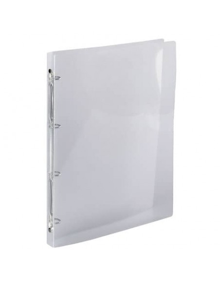 Raccoglitore Exacompta con 4 anelli - colore trasparente diametro anelli 15 mm 51194E