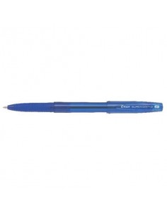 Penna a sfera Pilot Super Grip G fine con cappuccio - conf. 12 pezzi - inchiostro blu - 001657