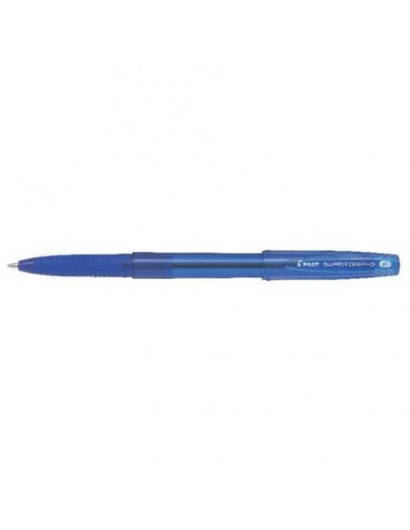 Penna a sfera Pilot Super Grip G fine con cappuccio - conf. 12 pezzi - inchiostro blu - 001657