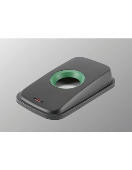 Coperchio per contenitori Geo - bottiglie Vileda Professional in PPL nero/verde - 137734