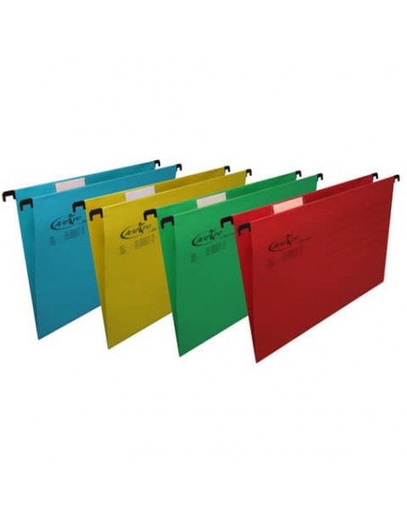 Cartelle sospese orizzontali per cassetti Linea Arlekino 33 cm fondo V - assortiti conf. 10 pezzi 060/330 LC -Z7