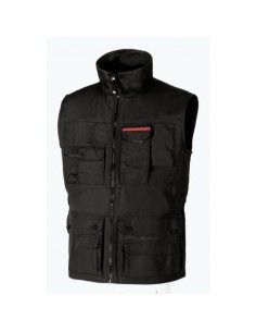 Gilet multitasche da lavoro First U-Power nero carbone - Taglia L SY004BC FIRST L