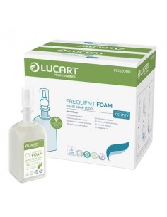 Ricarica sapone in schiuma ipoallergenico Lucart Professional 6x1L per dispenser Identity Soap - 89112000