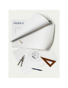 Album da disegno Favini 2 f.to 33x48 cm conf. da 10 fogli da 110 g/m2 liscio squadrato - A171313