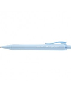 Penna a sfera Faber-Castell Daily Ball XB inchiostro blu - colore fusto blu cielo - conf. 10 pezzi - 140689