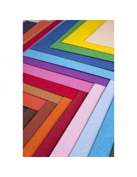 Cartoncino colorato Fabriano Elle Erre 50x70 cm 220 g conf. 20 fogli - cielo - 42450720