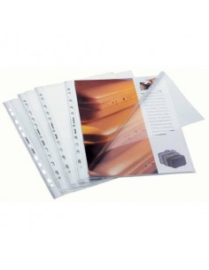 Buste trasp. a foratura universale FAVORIT aperte buccia d'arancia superior 22x30 cm  conf. da 50 - 100460074