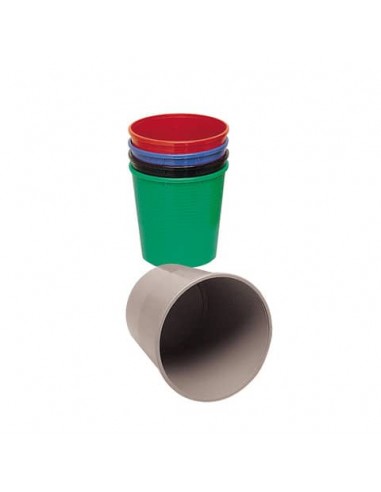 Cestino gettacarte 15 lt - 295 mm x h. 325 mm Methodo grigio X851102