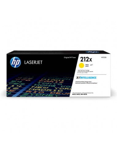 Toner HP 212X giallo W2122X giallo  W2122X