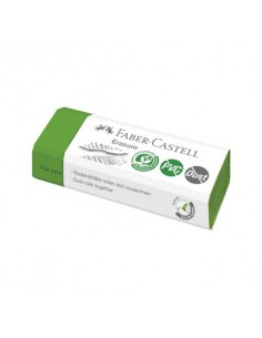 Gomma bianca Faber Castell ERASURE PVC free e dust free - 187250