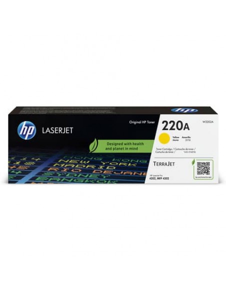 Toner LaserJet HP 220A giallo W2202A