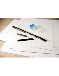 Cartone telato per pittura DOM 300 g 25x35 cm - bordo 3 mm - 354/2535