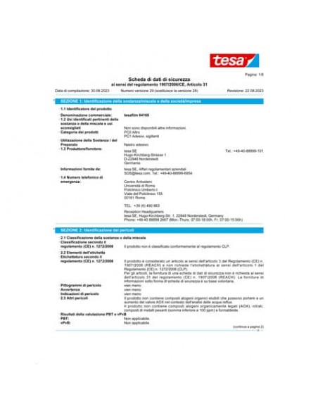 Nastro adesivo trasparente Comet CELLO 64-160 cellophane 15 mm x 10 m 64160-00027-01