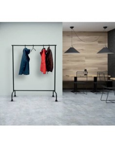 Appendiabiti a file Maul MAULlimbo nero - 156x50xH.151 cm Z860020