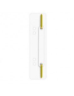 Pressini fermafogli Q-Connect 34x150 mm bianco conf. da 25 - 2012500010