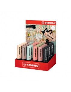 Espositore 30 evidenziatori Stabilo Boss Nature Colors - colori assortiti - 70/30-2-2