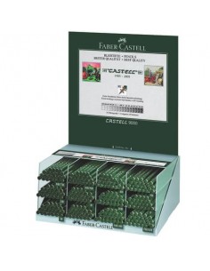 Espositore da banco 288 matite in grafite Faber-Castell 9000 - gradazioni assortite - 119061