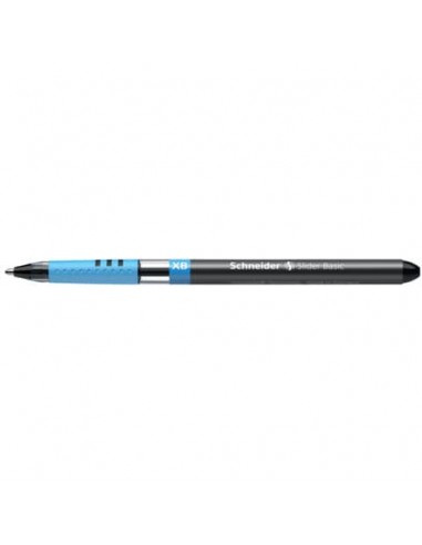Penna a sfera Schneider Slider Basic tratto XB nero P151201