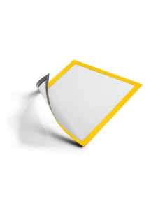 Cornice espositiva Durable DURAFRAME® MAGNETIC formato A4 in conf. 5 pz giallo - 4869-04
