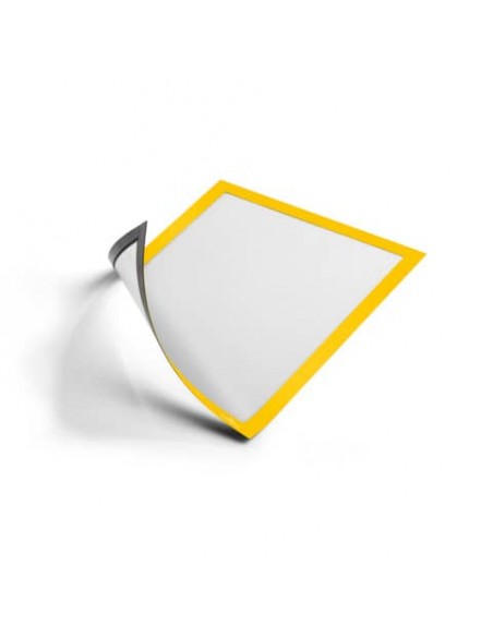 Cornice espositiva Durable DURAFRAME® MAGNETIC formato A4 in conf. 5 pz giallo - 4869-04