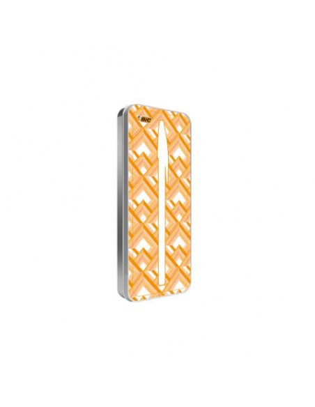 Espositore 24 astucci in metallo Bic Cristal - colori assortiti - 509308