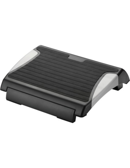 Poggiapiedi Q-Connect con tappetino in gomma  40x35x16 cm antracite KF20076