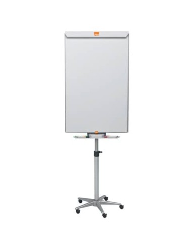 Portablocco magnetico a cavalletto Nobo Classic mobile in acciaio bianco 69x190 cm - 1902386